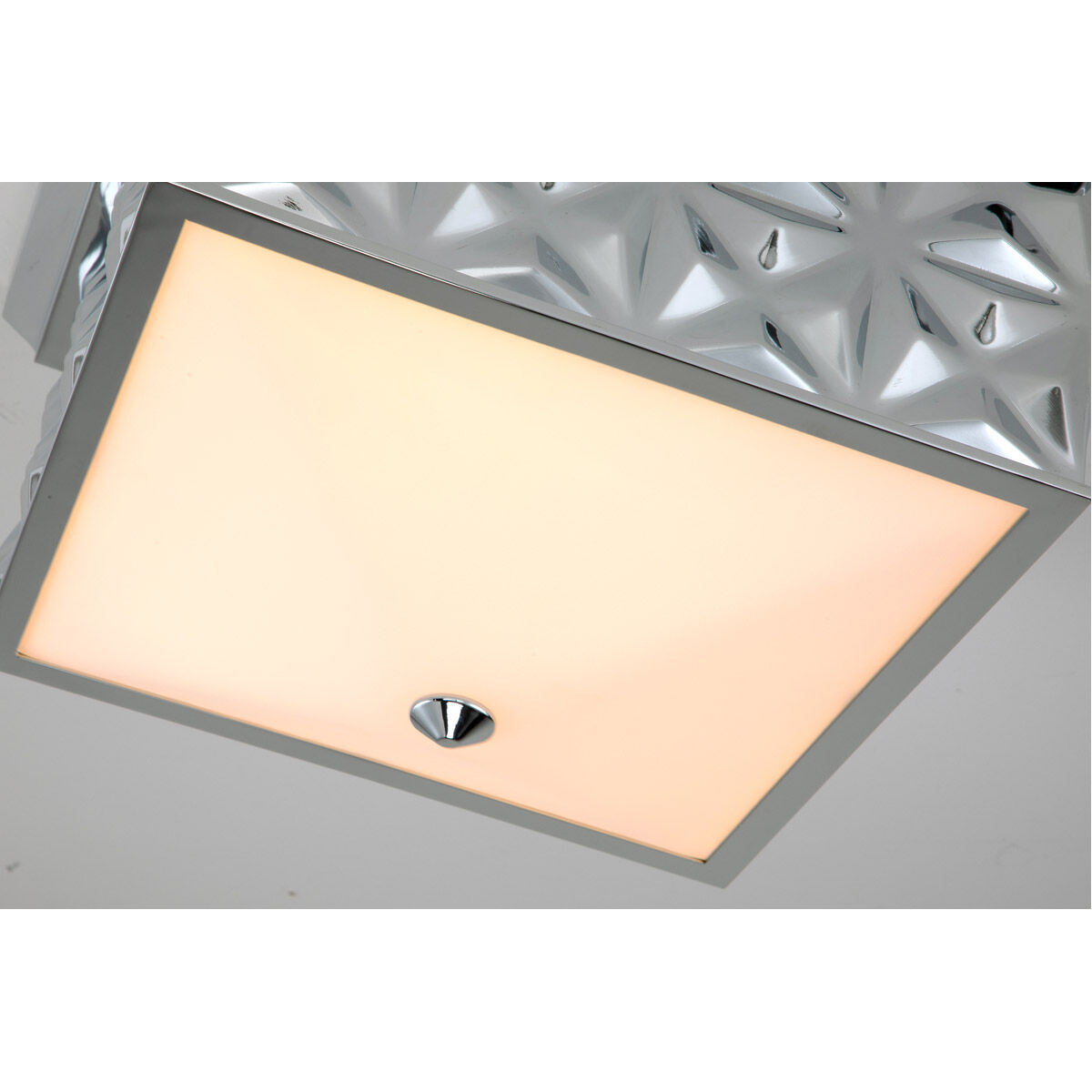Alpha 4 Light PC Bath/Flush Mounts Ceiling Light in Polished Chrome